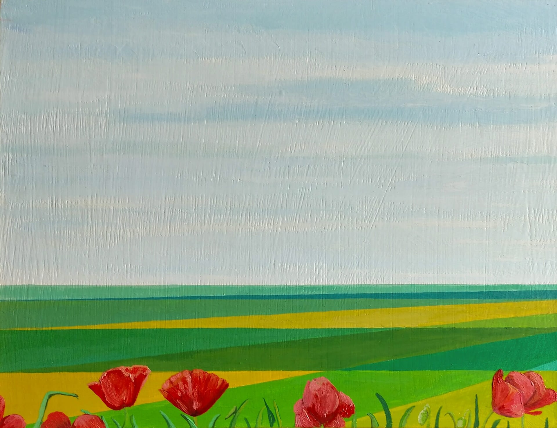 Amapolas en Primavera I